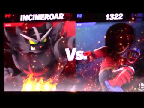 Mystery Sol (Incineroar) vs. FireThePyro (Mii Brawler) - Losers Quarters - Goose Gauntlet 1-3
