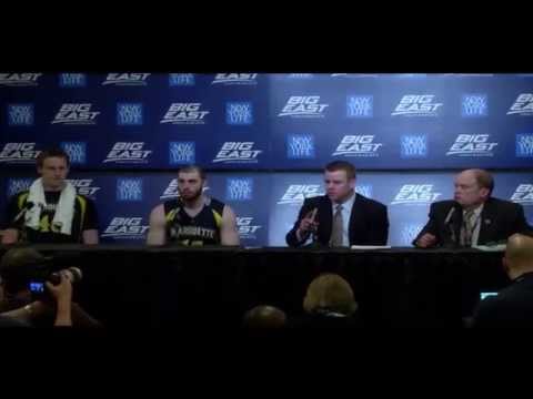 2015 BIG EAST Tournament: Marquette First Round Press Conference