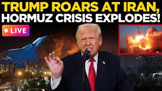 LIVE: 'Open the Strait NOW!' Trump’s Explosive Iran Message Leaves World In Panic! | Trump | IRAN-US 