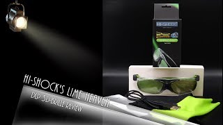 Hi Shock's 3D Brille "Lime Heaven" DLPlink Test und Review