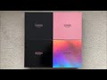 Unboxing BLACKPINK 블랙핑크 1st Studio Album The Album Ver 1 2 3 4