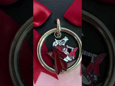 Angel Dust OTT choker 🍓 #kpop #hazbinhotel #kawaii #goth #punk #smallbusiness