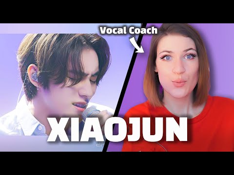 This boy is INCREDIBLE! | Vocal Coach Reaction to XIAOJUN from NCT, WayV on Lee Mujin Service