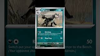 Evolution of Mightyena Pokémon Cards No.262 #pokemoncards #pokemon #pokemontcg #262 #mightyena