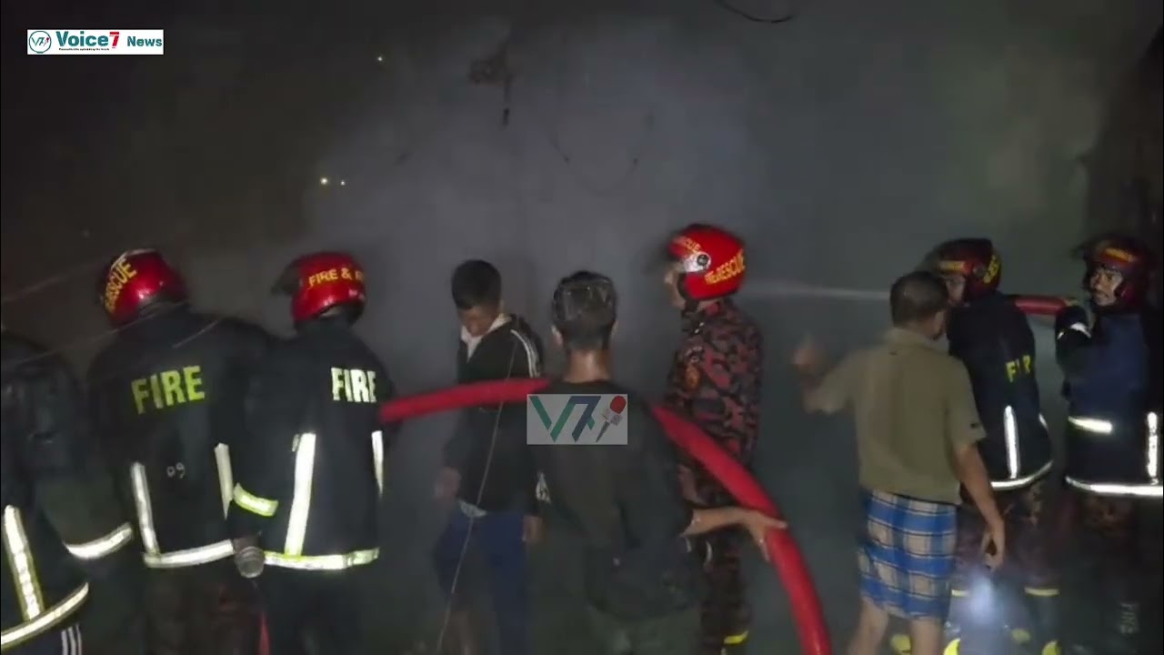 Mysterious Fire Destroys Buses, Shops, House in Rangamati