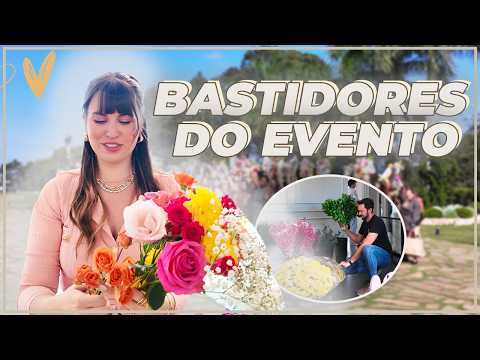 VLOG DOS PREPARATIVOS AO GRANDE MOMENTO: EVENTO DO ELAS CLUB + ARRANJO DE FLORES