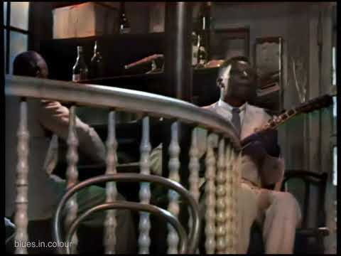 Sunnyland Slim - 'Come On Home Baby' live Colourised 1964