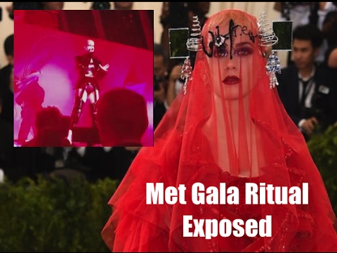 Anti-Christian Katy Perry Embraces Satanic Beltane Ritual at the Illuminati Met Gala