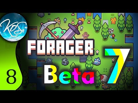 Forager Ep 8: LEVEL UP x5! - Beta 7! - Let's Play, Gameplay