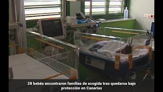 28 beb&eacute;s encontraron familias de acogida tras quedar bajo protecci&oacute;n en Canarias