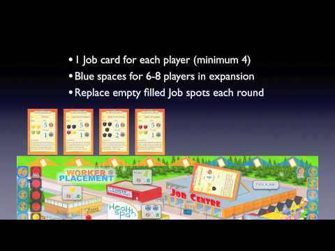 Worker Placement - Gameplay Demonstration