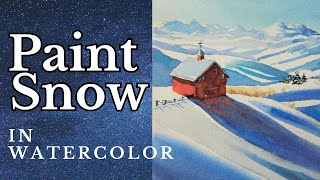 The One Snow Technique Every Watercolor Artist Needs!