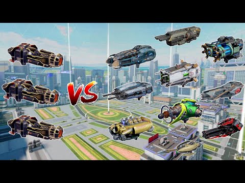 WR🔥 Ultimate Redeemer VS Tier-4 Weapon Comparison ||WAR ROBOTS||