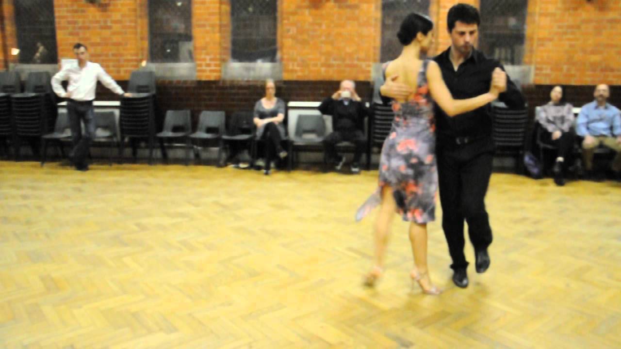 Cristian Petitto & Paula Duarte Vals Class at Reading Tango Club March 23 2016