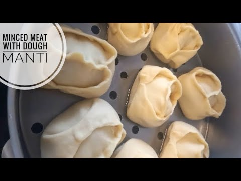 Homemade Manti Recipe 🍲 Perfect Dough for manti 🔸Dumplings 🔸Khinkali🔸 Juicy