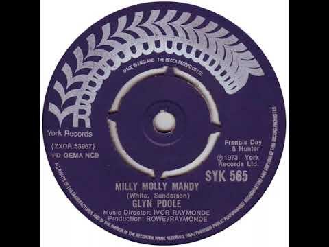 UK New Entry 1973 (203) Glyn Poole - Milly Molly Mandy