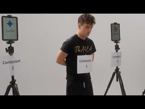 I Pretended to be an AI on a Game Show Against 4 AIs (IT WORKED)