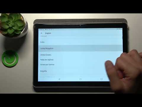 Cómo configurar el idioma del sistema en CUBOT TABLET TAB10