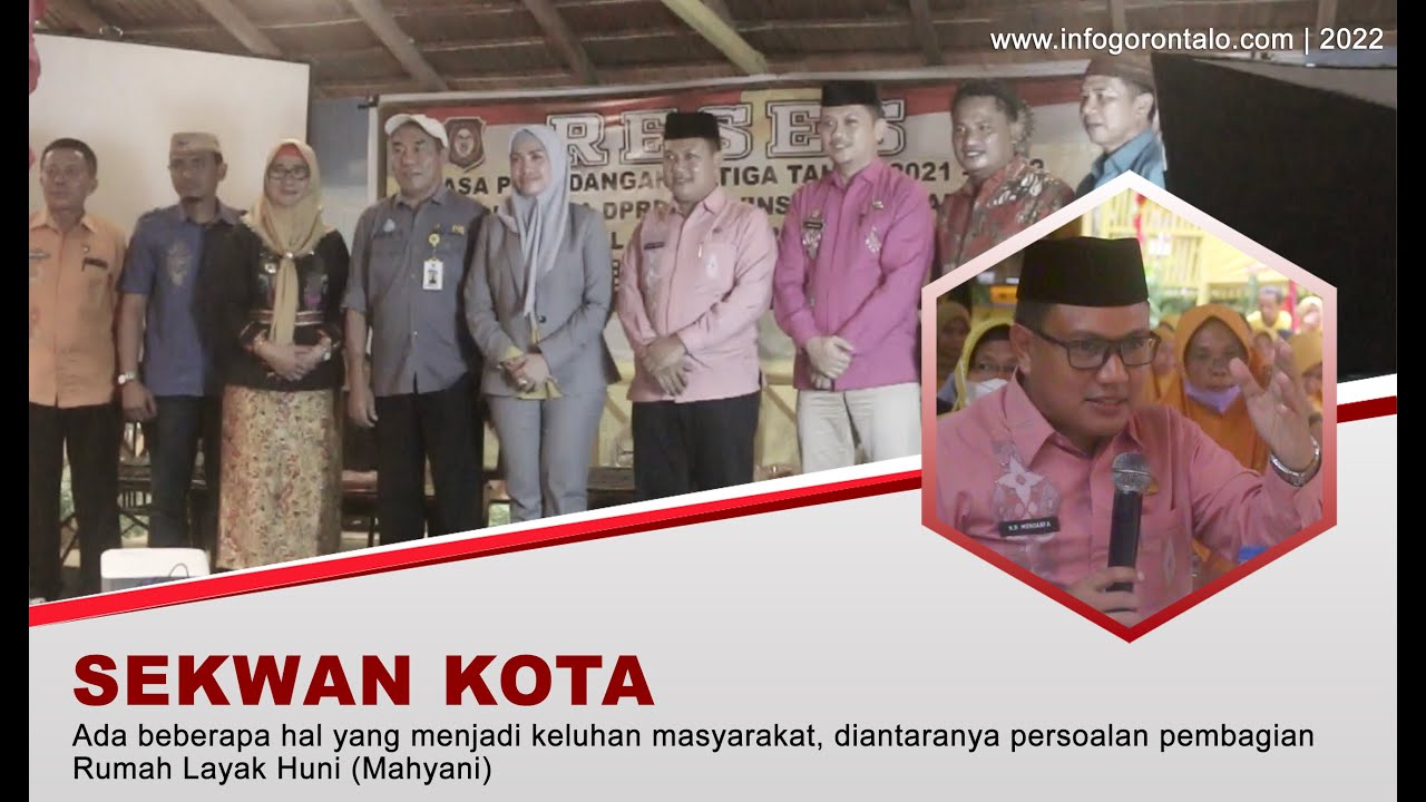 Sekwan Kota Gorontalo Kawal Apirasi Masyarakat Sipatana pada Reses Meyke Camaru
