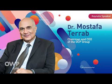 Keynote speech in 90 seconds with Mostafa Terrab at OWP liVe