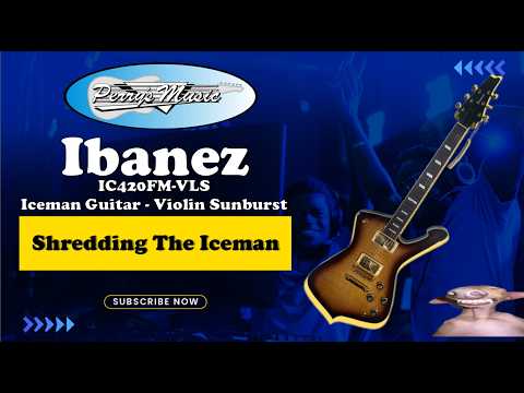 Ibanez IC420FM-VLS Iceman - Violin Sunburst image 7