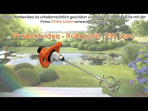 ATIKA Produktfilm - Rührgerät RW 1400