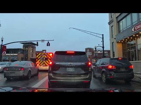 Driving through University District in Columbus, Ohio (4K)