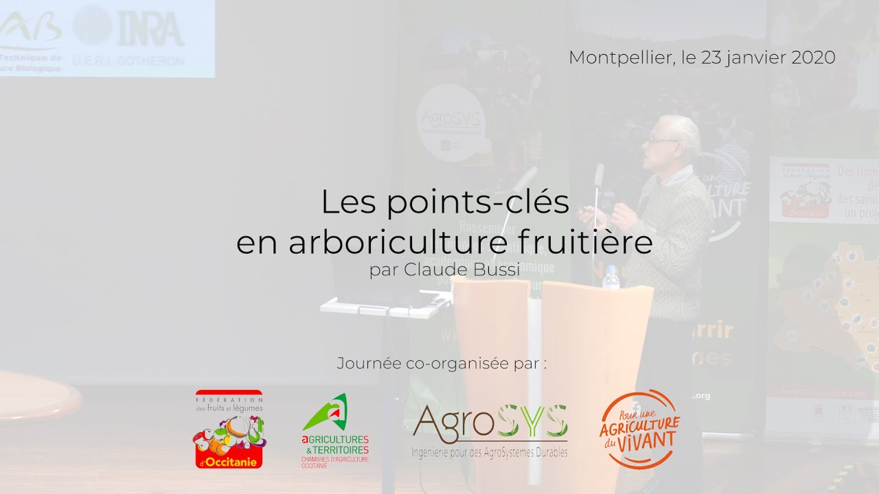 Amélioration du sol en vergers, par Claude Bussi