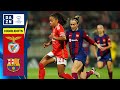 EIGHT GOAL THRILLER | Benfica vs. Barcelona (UEFA Women's Champions League 2023-24 Matchday 6)