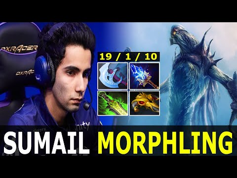 SUMAIL MORPHLING with 19kills vs MASON(PL)  - DOTA 2 Gameplay