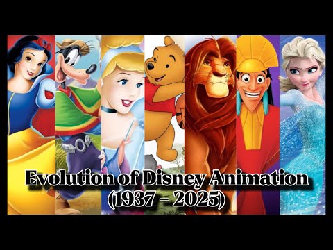 Evolution Of Disney Animation