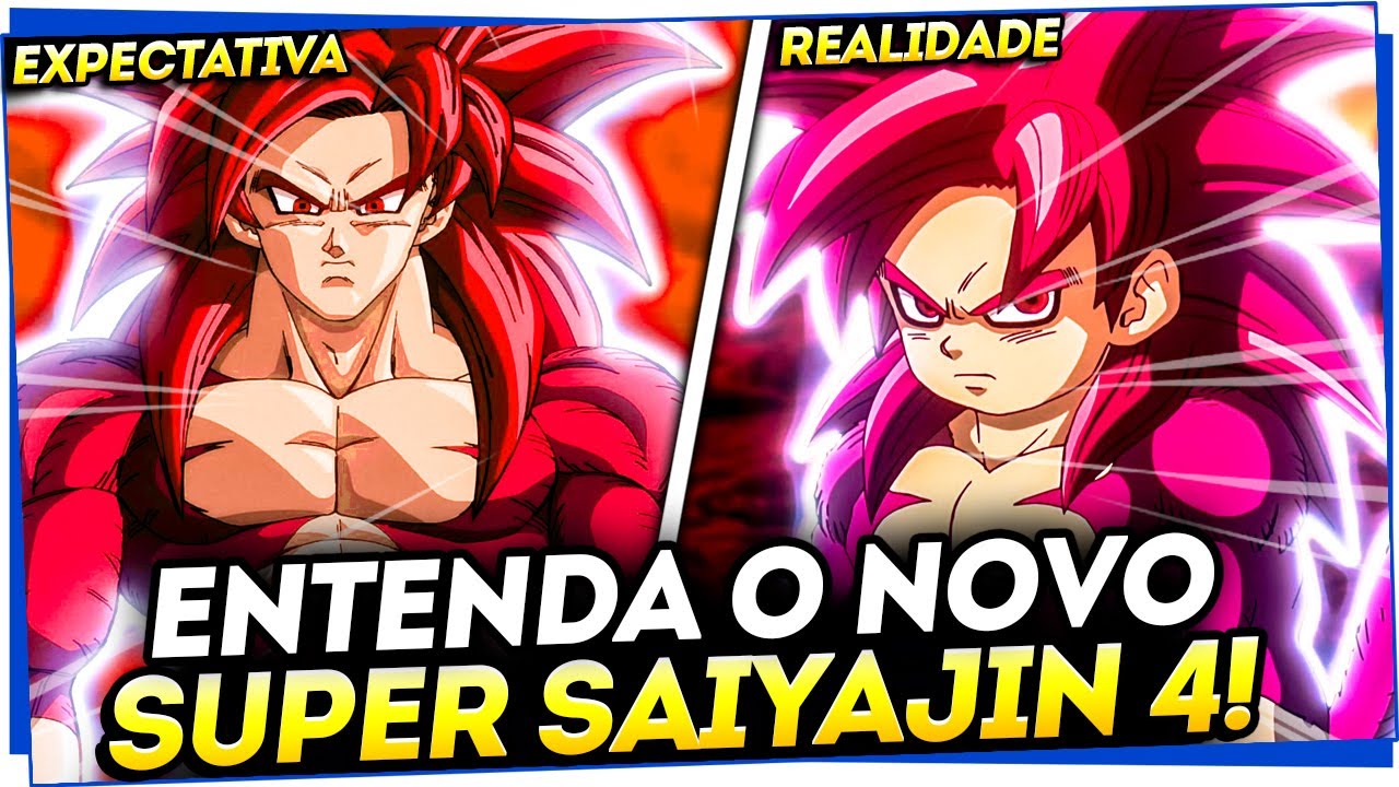 30 ANOS PRA ISSO? ENTENDA COMO GOKU ALCANÇOU O SUPER SAIYAJIN 4 EM DRAGON BALL DAIMA!