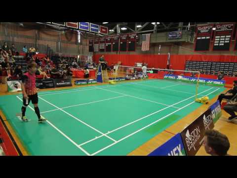2017 Yonex Boston Open Badminton - Kwong Chan Marky Alcala Men Singles Finals Cam1 Part 1