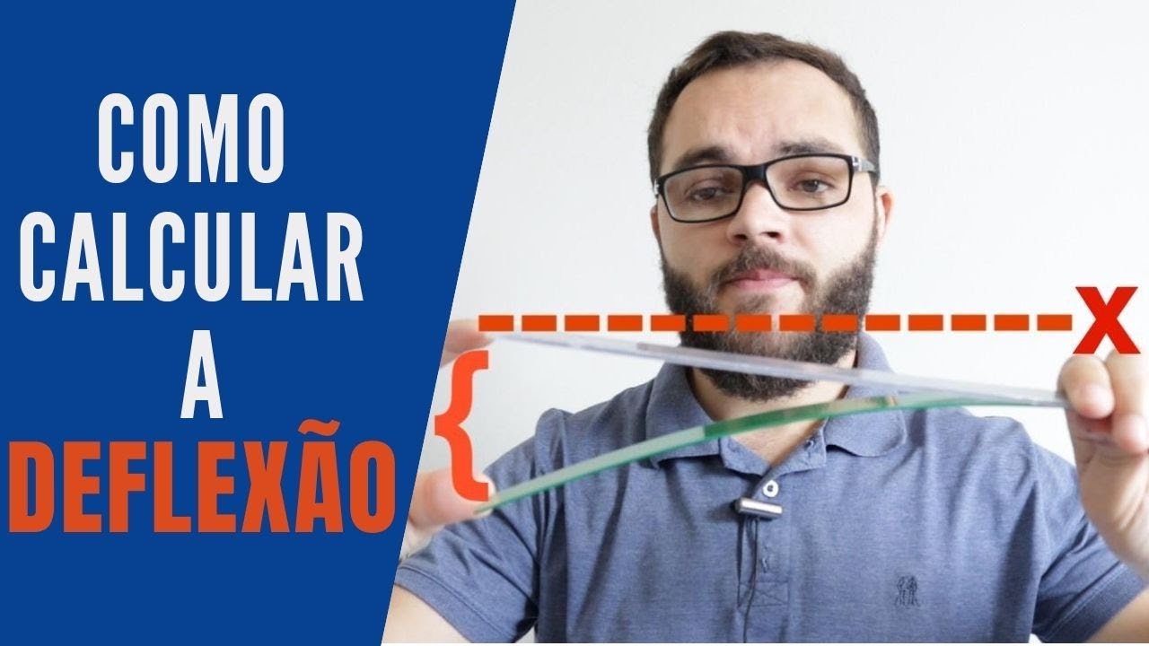 Como Calcular a Deflexão máxima em uma VIGA - Resolvendo exercícios (Eliel Meireles)