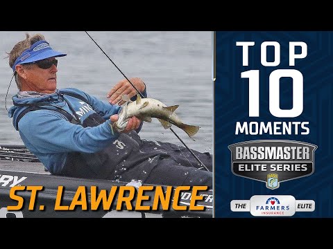 Top 10 Highlights at St. Lawrence River! (2021 Bassmaster Elite Series)