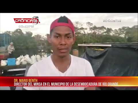Recorren Desembocadura de Río Grande para ver afectaciones de Eta – Nicaragua