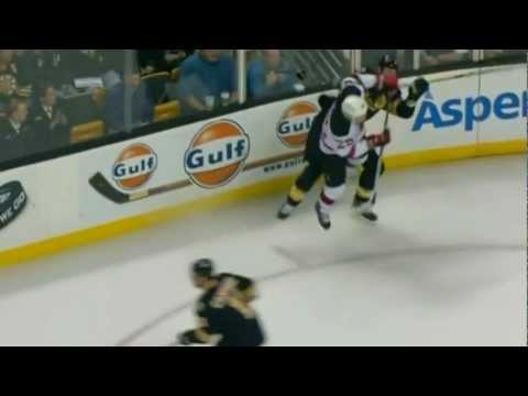 Cam Janssen hammers Zdeno Chara [HD]