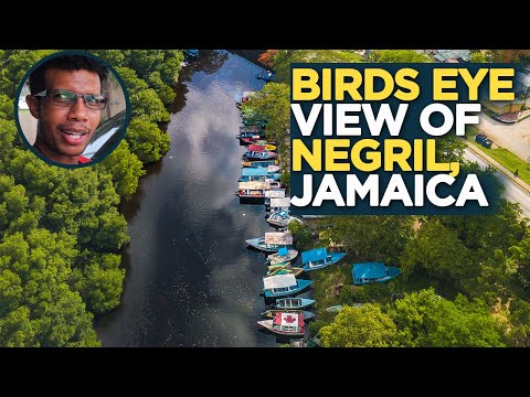 Birds Eye View of Negril !  Flying my drone in Jamaica