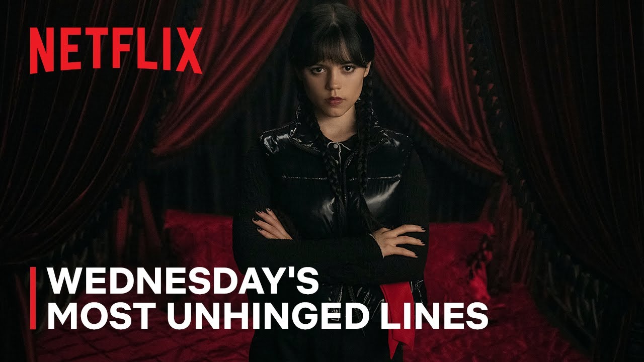 Wednesday Said WHAT? Jenna Ortega’s Best Lines | Netflix