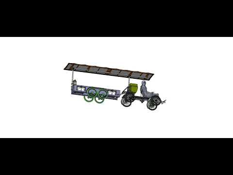 Pony 4 Solar, fifth wheel