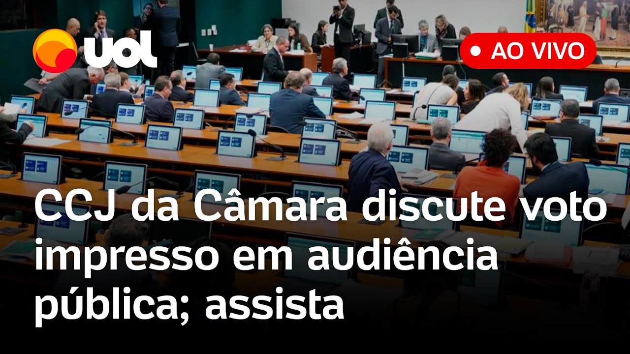 CCJ da Câmara discute a implementação do voto impresso no Brasil em audiência pública; assista