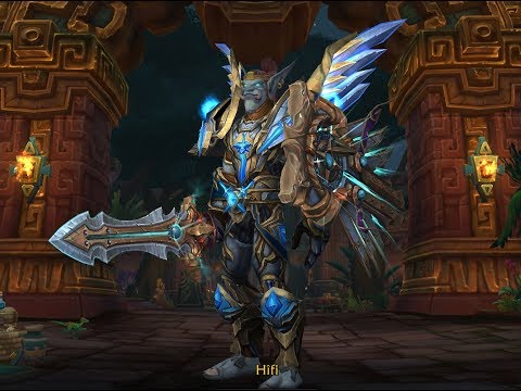 Zandalari Troll Paladin - Holy Warrior Plate - Transmog-Set