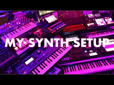 Tour of my SYNTH LAB!