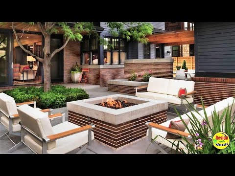 Design ideas for the patio. Recreation area. Design and decor.