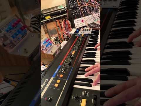 Juno-6 with Planetarium3 & TE EP-134 #rolandjuno #neonegg #planetarium3 #teenageengineeringep133