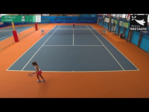 PETRILLO Greta (ITA) VS COHEN Sapir (ISR) - Open Super 12 Auray 2019