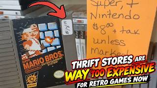 Thrift stores are WAY too expensive for retro hunting now!