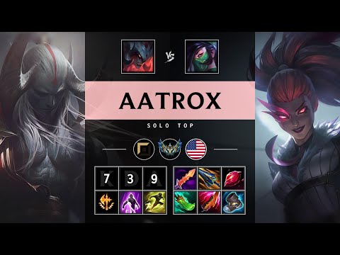 Aatrox Top vs Akali - NA Challenger Patch 25.16
