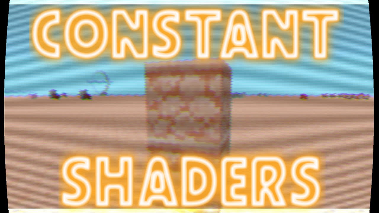 Constant Vanilla Shader Overlays in Minecraft