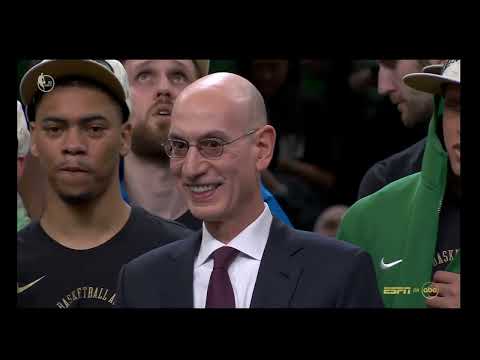 Last seconds of NBA Finals Game 5 Boston Celtics vs Dallas Mavericks (4-1) + Awarding and Finals MVP